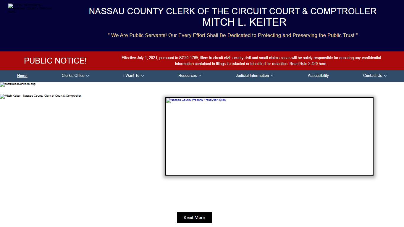 Home | NASSAUCLERK.COM